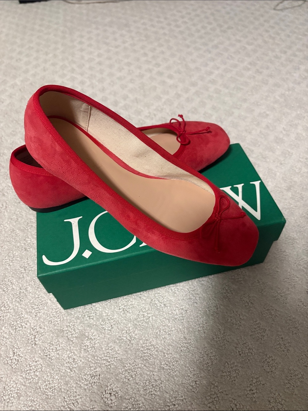 J. Crew suede Quinn Ballet Flats - Picture 6 of 17